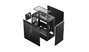 CARCASA DEEPCOOL, Middle Tower, ATX,  MACUBE 110 ., fara sursa, sticla securizata, 1 x fan, USB 3.0 x 2, Jack 3.5mm, mesh ,  R-MACUBE110-BKNGM1N-G-1