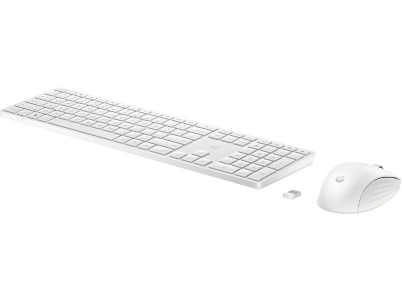 KEYBOARD +MOUSE WRL 650/COMBO WHITE 4R016AA HP