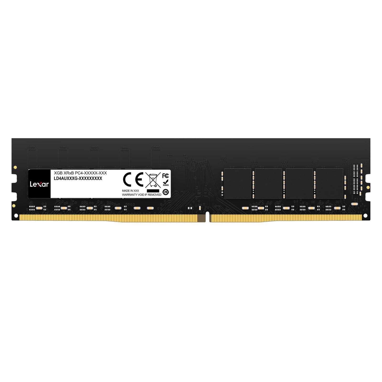 Memorie Lexar 16 GB DDR4 3200 MHz CL22, Negru