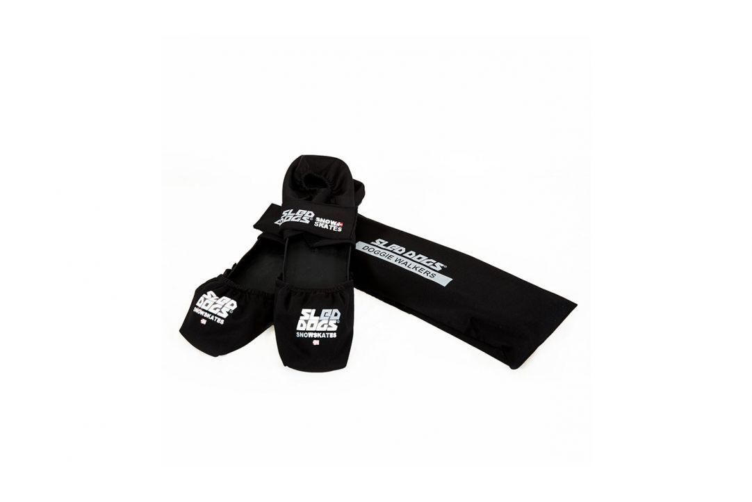 Husa de protectie pentru Sled Dogs, ideala pentru protejarea talpii snowskate-urilor atunci cand te afli in afara partiei, Marime reglabila M (8-10) / 260-280 MM / EU 40,5-43, Culoare Negru