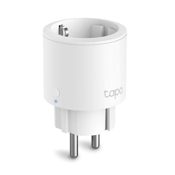 PRIZA inteligenta TP-LINK design compact, Schuko x 1, cu monitorizarea energiei, conectare prin Schuko (T), 16 A, programare prin smartphone, Bluetooth, WiFi, alb  Tapo P115(1-pack)  (include TV 0.18lei)