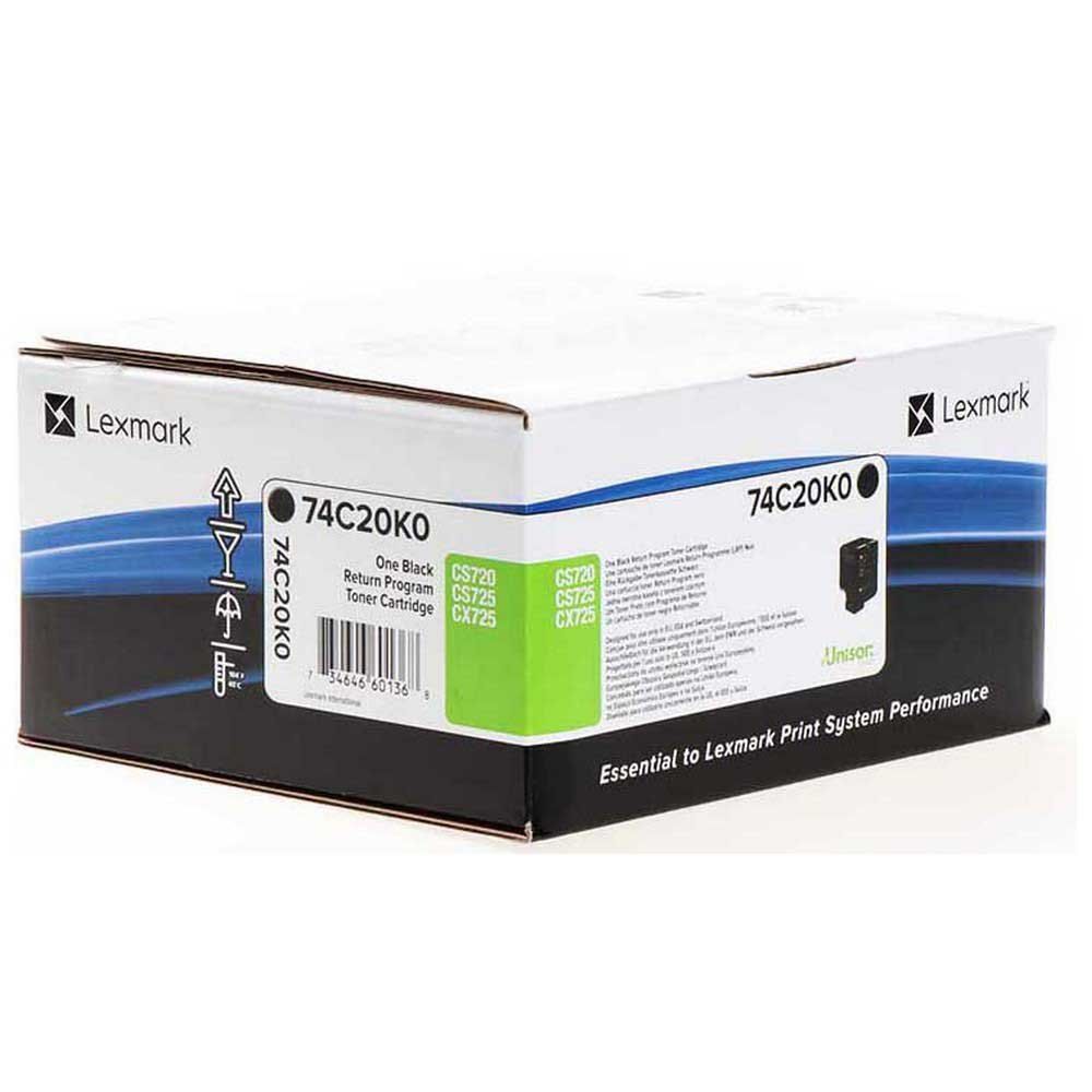 Cartus toner Lexmark 74C20K0 ,Negru ,3000 pagini ,Original (74C20K0)