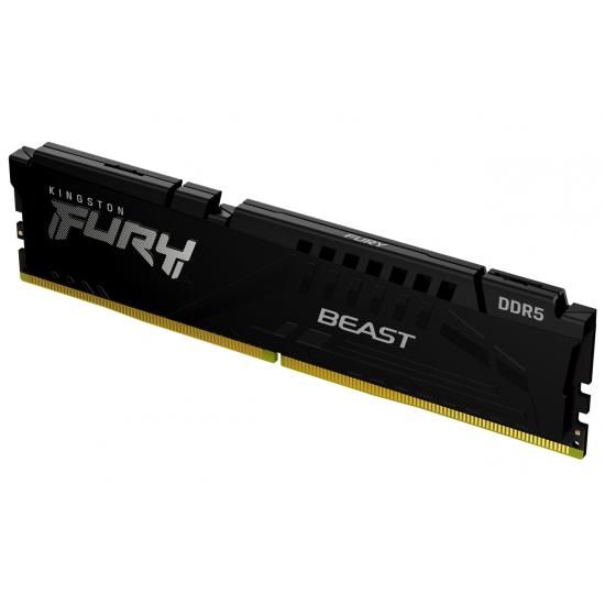 Memorie Kingston FURY Beast 8 GB DDR5 5600 MHz CL36, XMP 3.0 / EXPO, Negru