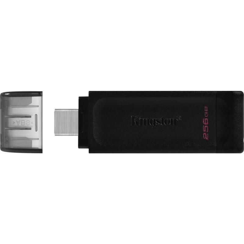 Kingston USB Flash Drive DataTraveler 70, Speed: USB-C 3.2 Gen1, 256GB