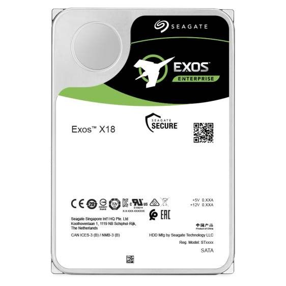 HDD Server SEAGATE Exos X18 12TB 512e/4Kn, 3.5 , 256MB, 7200RPM, SAS