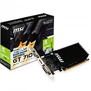 Placa video MSI GeForce GT 710 Low Profile 2 GB DDR3 64 bit