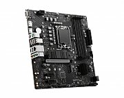 Placa de baza MSI PRO B760M-P DDR4, socket 1700, 4x DDR4 UDIMM, 4x SATA, 2x NVMe, 11x USB-A, 1x USB-C, mATX