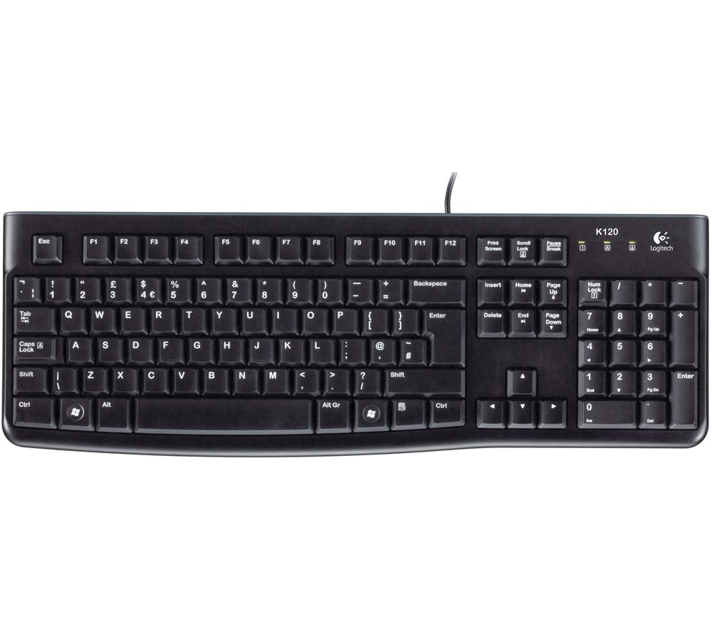 Logitech Keyboard K120 for Business [UK] black