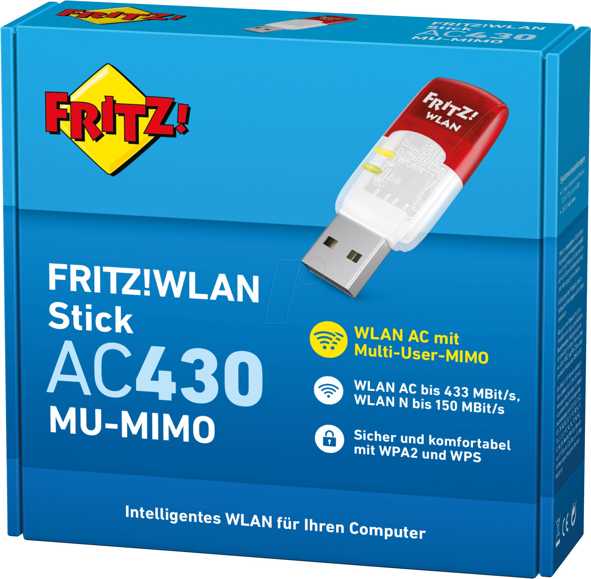 AVM FRITZ!WLAN USB Stick AC 430 MU-MIMO