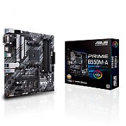 Placa de baza ASUS PRIME B550M-A/CSM, socket AM4, 4x DDR4 UDIMM, 4x SATA, 2x NVMe, 12x USB-A, mATX