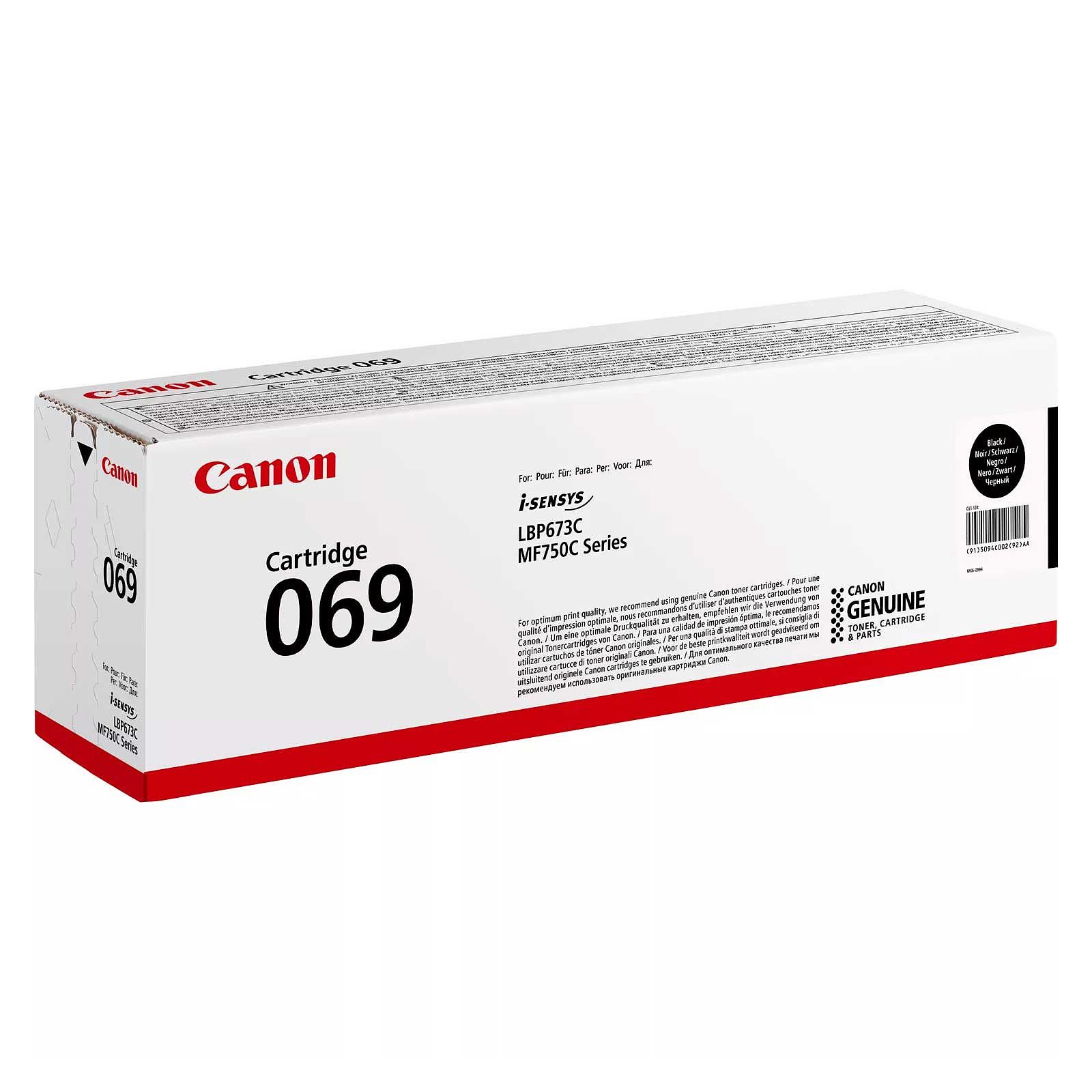 Cartus toner Canon 5098C002AA ,Negru ,7600 pagini ,Original (CRG069HBK)