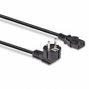 Cablu alimentare Lindy  Schuko (T) - C13 (M), 3 m, negru