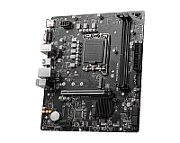 Placa de baza MSI PRO H610M-E DDR4, socket 1700, 2x DDR4 UDIMM, 4x SATA, 1x NVMe, 12x USB-A, mATX