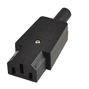 Female AC plug IEC320 C13 250V AC 10A
Packaging: bulk 1 pc.