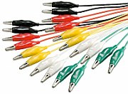 Crocodile set with cable 480mm,
10 pcs
Packaging: bulk 1 set.