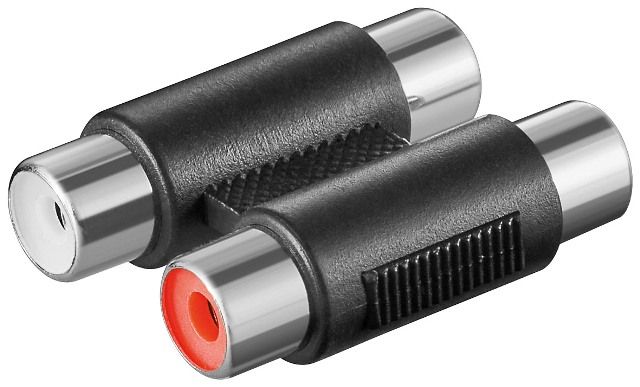 Audio adapter 2 x RCA female to 2 x RCA female
Packaging: bulk 1 pc.