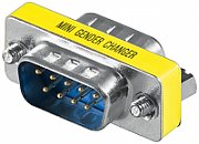 Adapter D-SUB 9 pin male to 9 pin male
Packaging: bulk 1 pc.