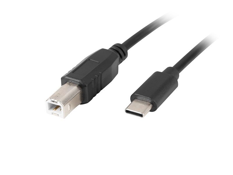 Cable USB3.1 A male to USB2.0 B male, 1.8m, black&ampnbsp
- internal conductors: 2xAWG30 2xAWG24 copper
- USB printer cable
Packaging: bulk 1 pc.