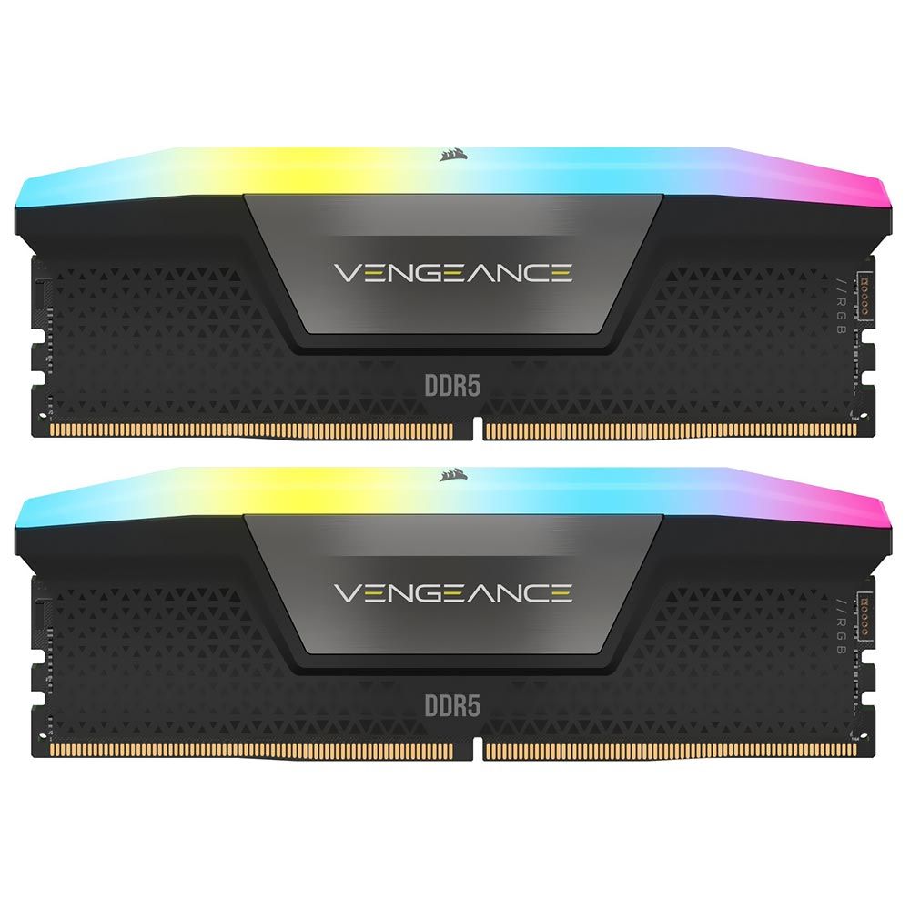 Memorie Corsair Vengeance 32 GB DDR5 6000 MHz CL36, kit 2 x 16 GB, XMP 3.0, Negru, RGB