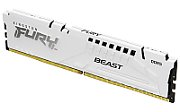 Memorie RAM Kingston, DIMM, DDR5, 16GB, 5200MHz, CL40, 1.35V, FURY Beast White