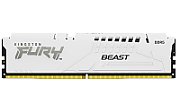Memorie RAM Kingston, DIMM, DDR5, 16GB, 5200MHz, CL40, 1.35V, FURY Beast White