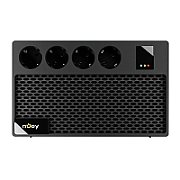 UPS nJoy Renton 650 Plus, 650 VA, 360 W, 4x Schuko, 12 minute, Brick, Negru