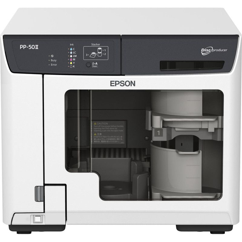 Imprimanta editor de discuri color Epson Discproducer PP-50II, USB 2.0
