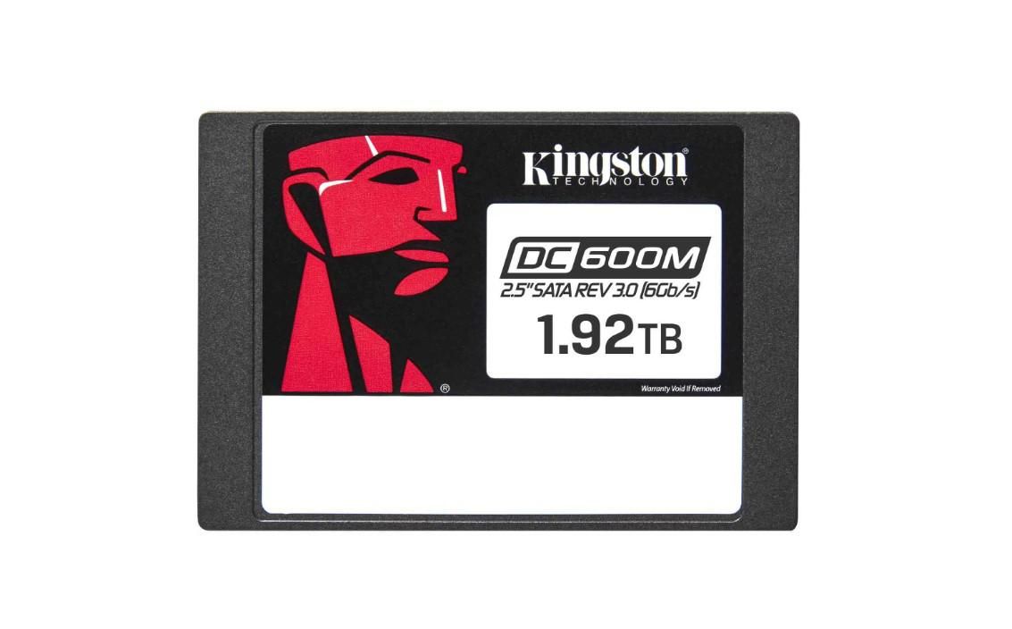 SSD server Kingston DC600M 1.92 TB, 2.5 inch, SATA 6G, 3D TLC, 1.0 DWPD