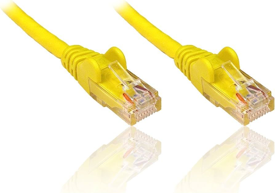 Patchcord UTP RJ45-RJ45 Cat.6, 0.5m, galben,  UTP-6-0.5-Y