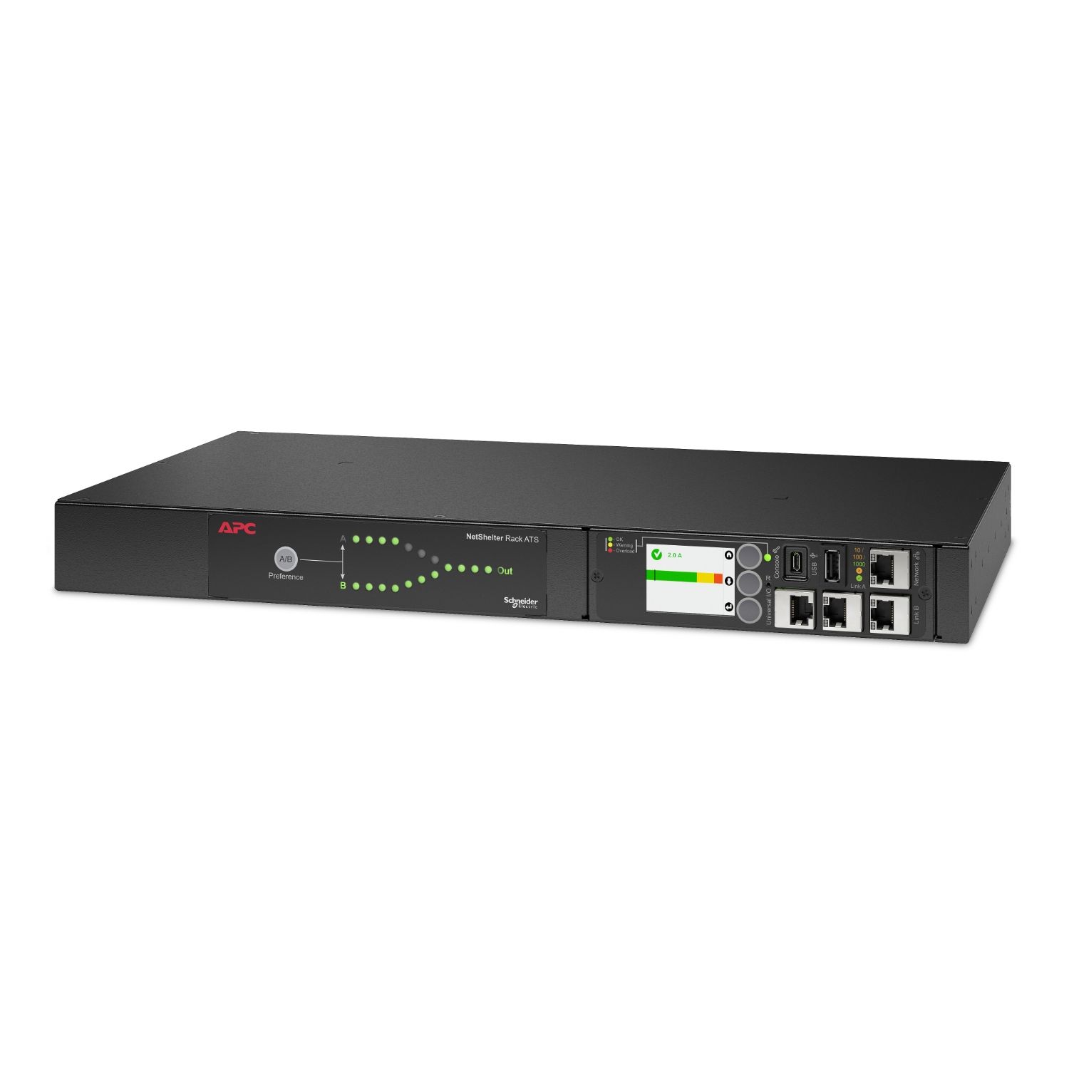 RACK ATS SWITCHED 10A 230V/AP4421A APC