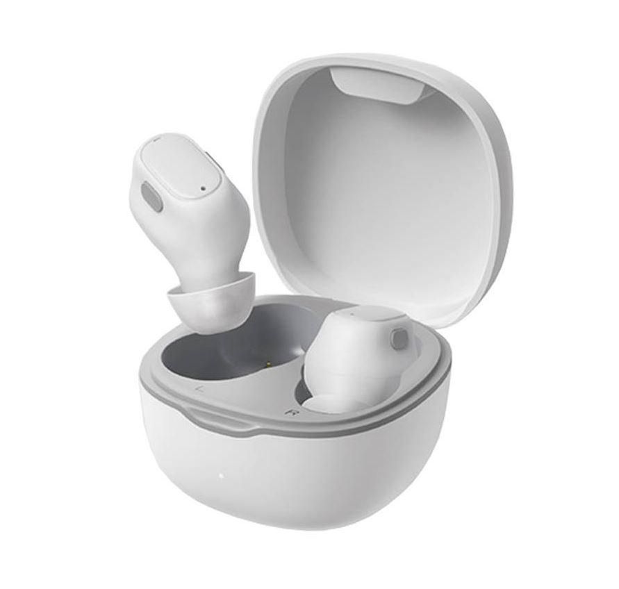 CASTI Baseus Encok WM01, true wireless, intraauriculare - butoni, pt smartphone, microfon pe casca, conectare prin Bluetooth 5.0, alb  NGTW240002  (include TV 0.18lei) - 6932172611941