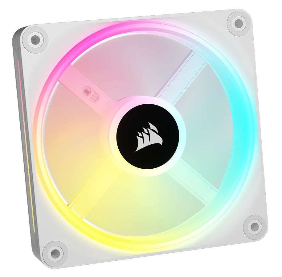 FAN Corsair QX120, ventilator 1x120 mm,  alb