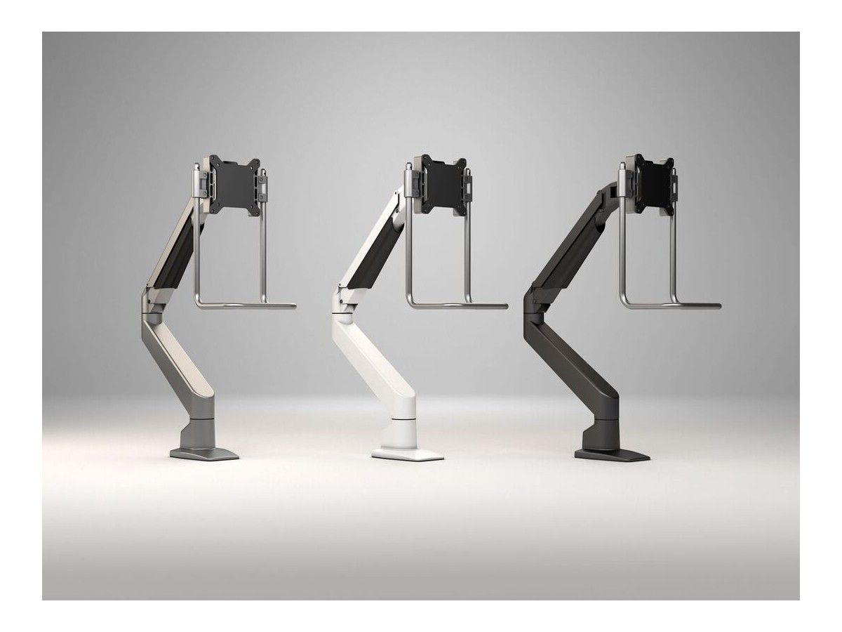 Suport Monitor Gas Lift Multibrackets MB-2604 cu maner, 15 -32  ,min.2 max.10 kg, alb