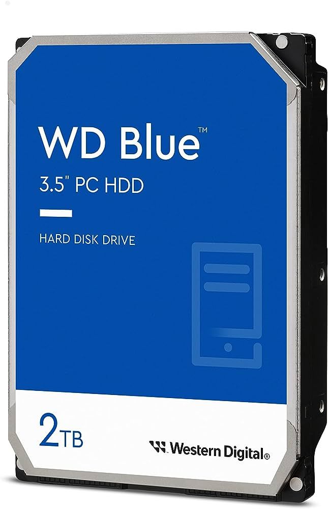 HDD desktop Western Digital Blue 2 TB 3.5 inch 5400 RPM 64 MB