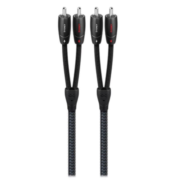 Cablu audio 2RCA - 2RCA AudioQuest Sydney 1.0m (pure PSC+ copper)