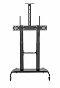 Stand TV mobil Serioux TV610TW 60 -100 , dimensiuni: 1220x710x2045~ 2365mm, compatibilitate  dimensiune ecran: 60 -100 , compatibilitate VESA: 400x400, 600x400, 800x400, 800x600, 900x600, 1000x600, Greutate maximă suportata: 100 kg, interval de înclinare: +5°~-10°, interval de înălțime: 1365~1685mm