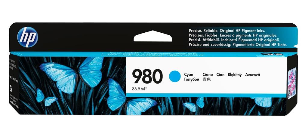 Cartus cerneala HP D8J07A ,Albastru ,6600 pagini ,Original (980c)