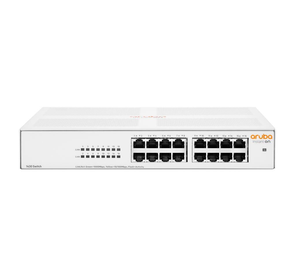 Switch HPE R8R47A, 16 porturi 10 / 100 / 1000 MBs