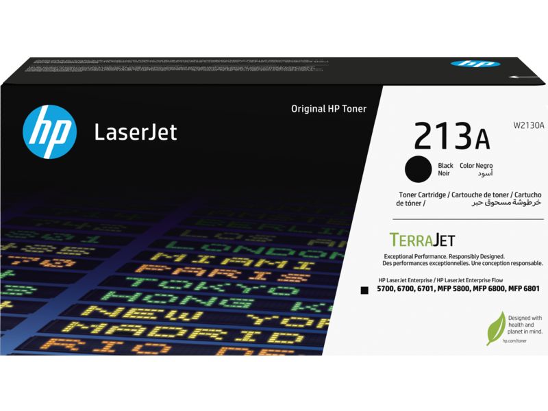 Cartus toner HP W2130A ,Negru ,3500 pagini ,Original (213Abk)
