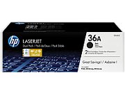 Cartus toner HP CB436AD ,Negru ,2x2000 pagini ,Original (36A)