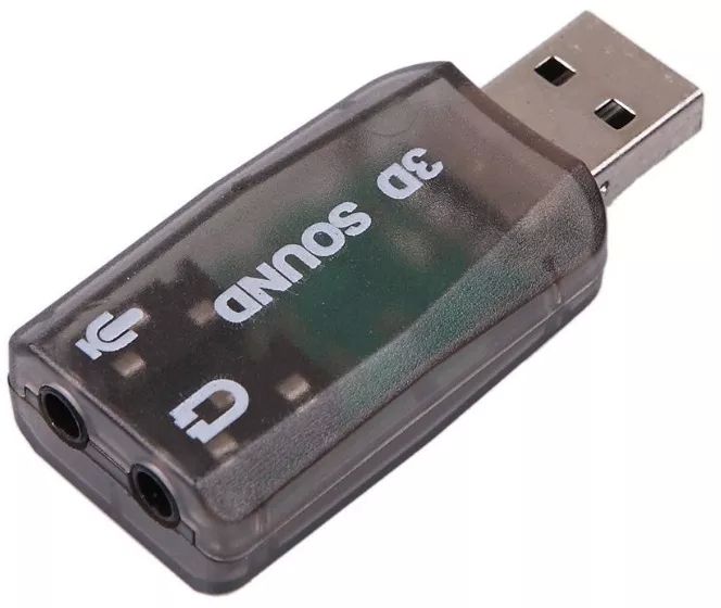 PLACA de SUNET Spacer, extern, 5.1, interfata USB 2.0, conectori 3.5 mm jack,  SPSC-USB-01 , (include timbru verde  0.8lei)