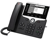 Cisco 8811 - IP Phone - Black - Wired handset - Desk/Wall - LCD - 800 x 480 pixels (CP-8811-3PCC-K9=)