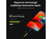 Green Cell KABGCSET06 lightning cable 2 m Black