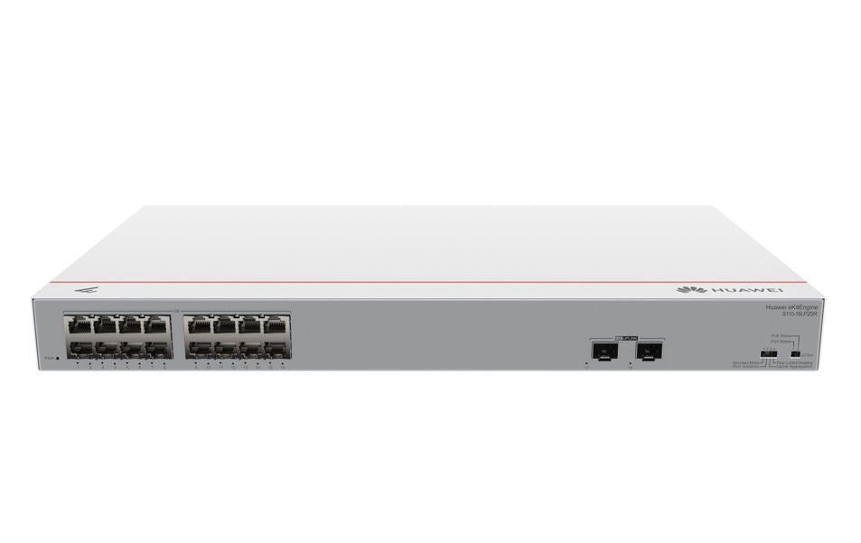 Switch Huawei S110-16LP2SR, 16 porturi 10/100/1000 Mbps