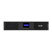 UPS Eaton 9E1000IR, 1000 VA, 900 W, cu management, on-line double-conversion, 4x C13, 1x C14, 1x USB, 12 V / 7Ah Sealed Lead-acid, LCD, Rack 2U, Negru