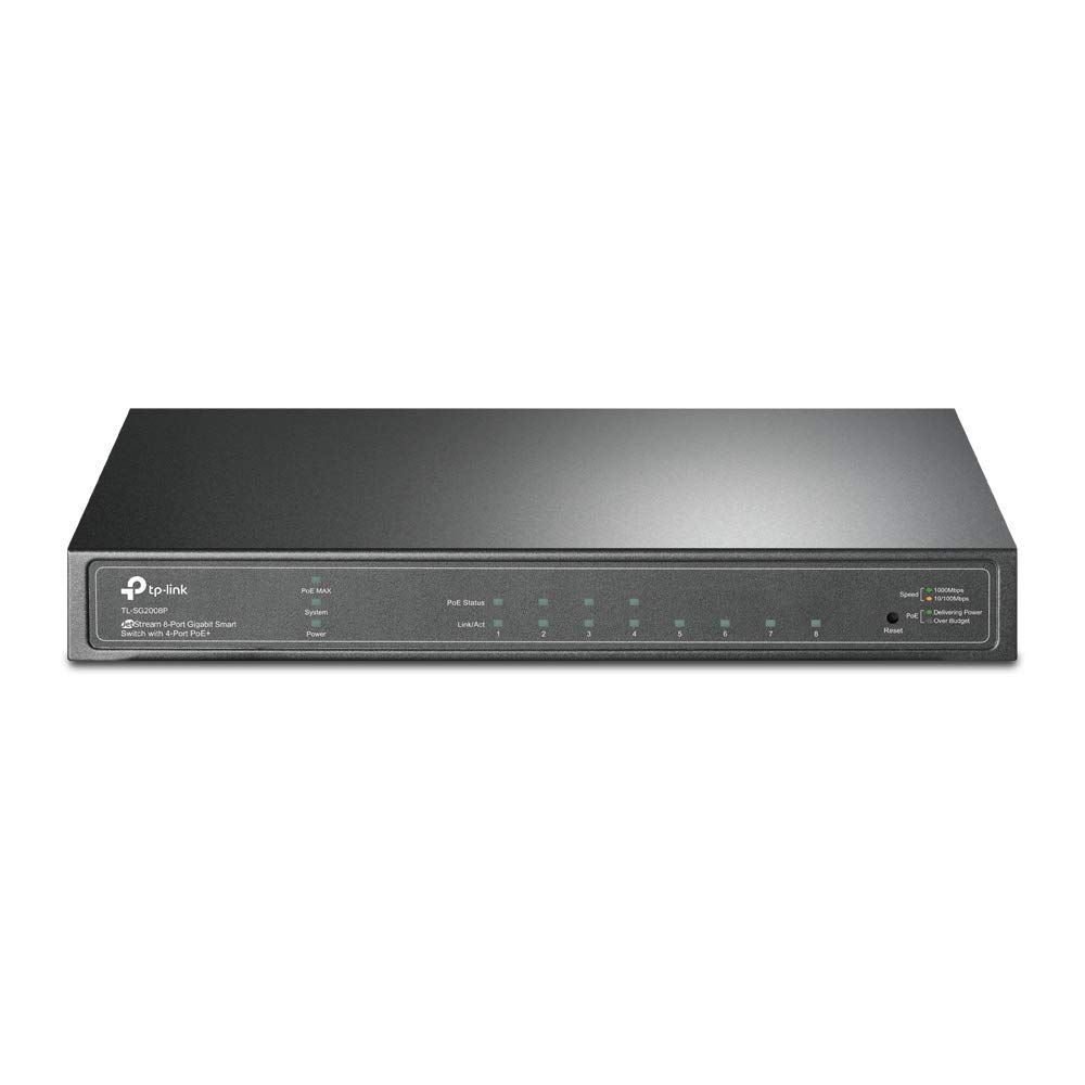 Switch TP-Link SG2008P, 8 porturi 10 / 100 / 1000 MBs