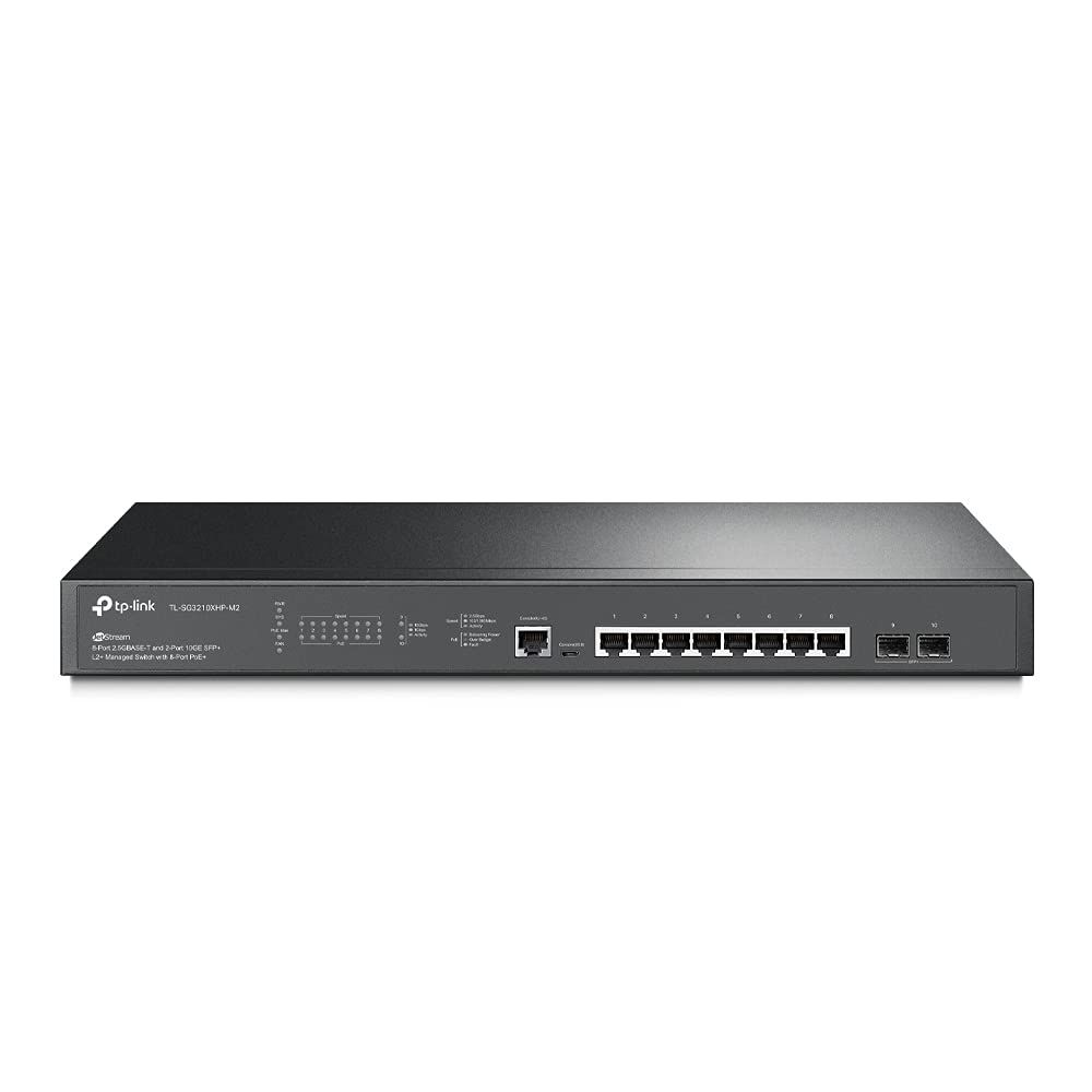 Switch TP-Link SG3210XHP-M2, 8 porturi 100 / 1000 / 2500 MBs