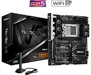 Placa de baza ASRock TRX50 WS, socket sTR5, 4x DDR5 RDIMM, 4x SATA, 2x NVMe, 12x USB-A, 3x USB-C, E-ATX