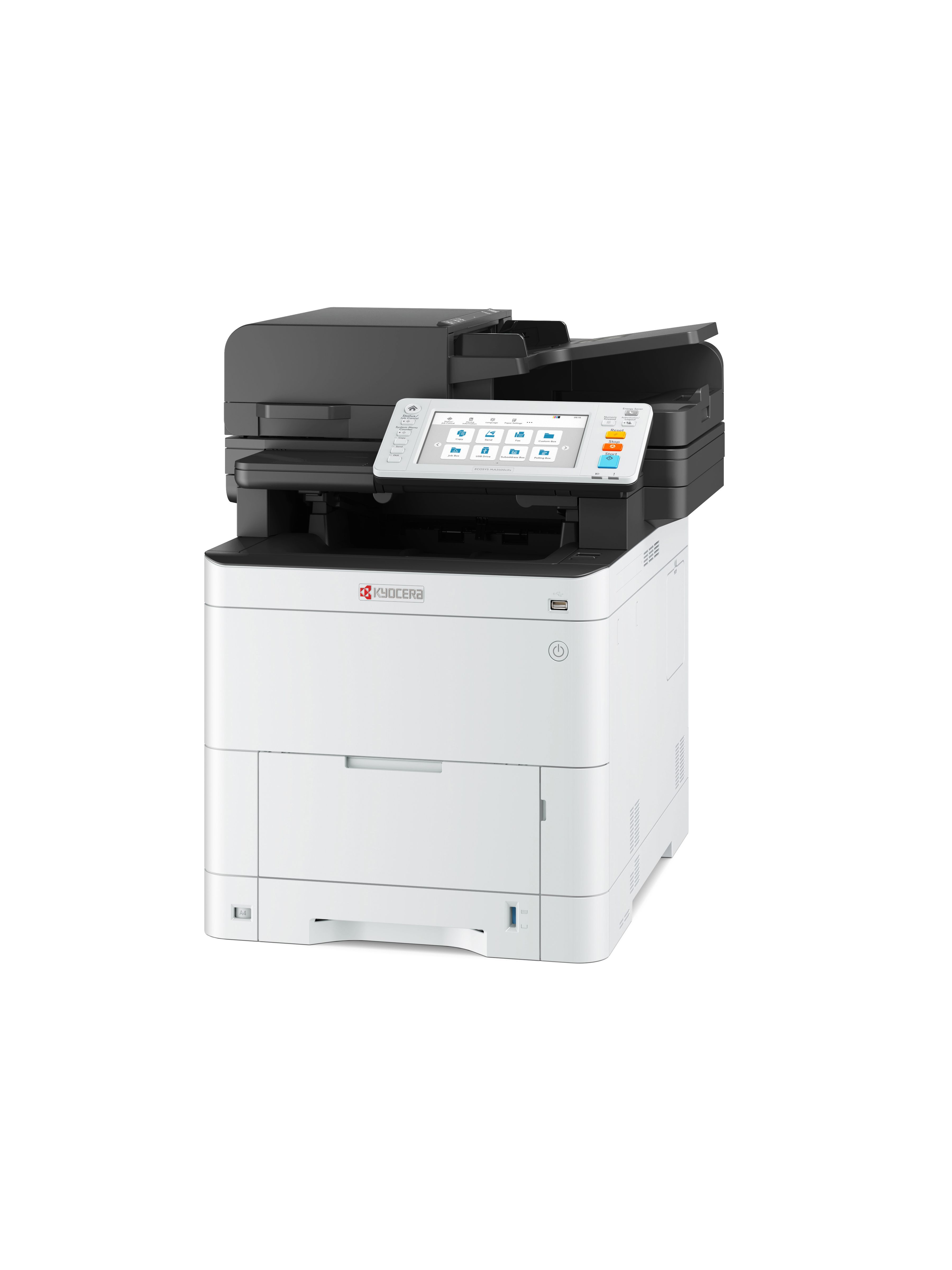 Imprimanta multifunctionala laser color Kyocera MA3500cifx, A4, duplex, ADF, USB 2.0, Wi-Fi, 35 ppm negru, 35 ppm color