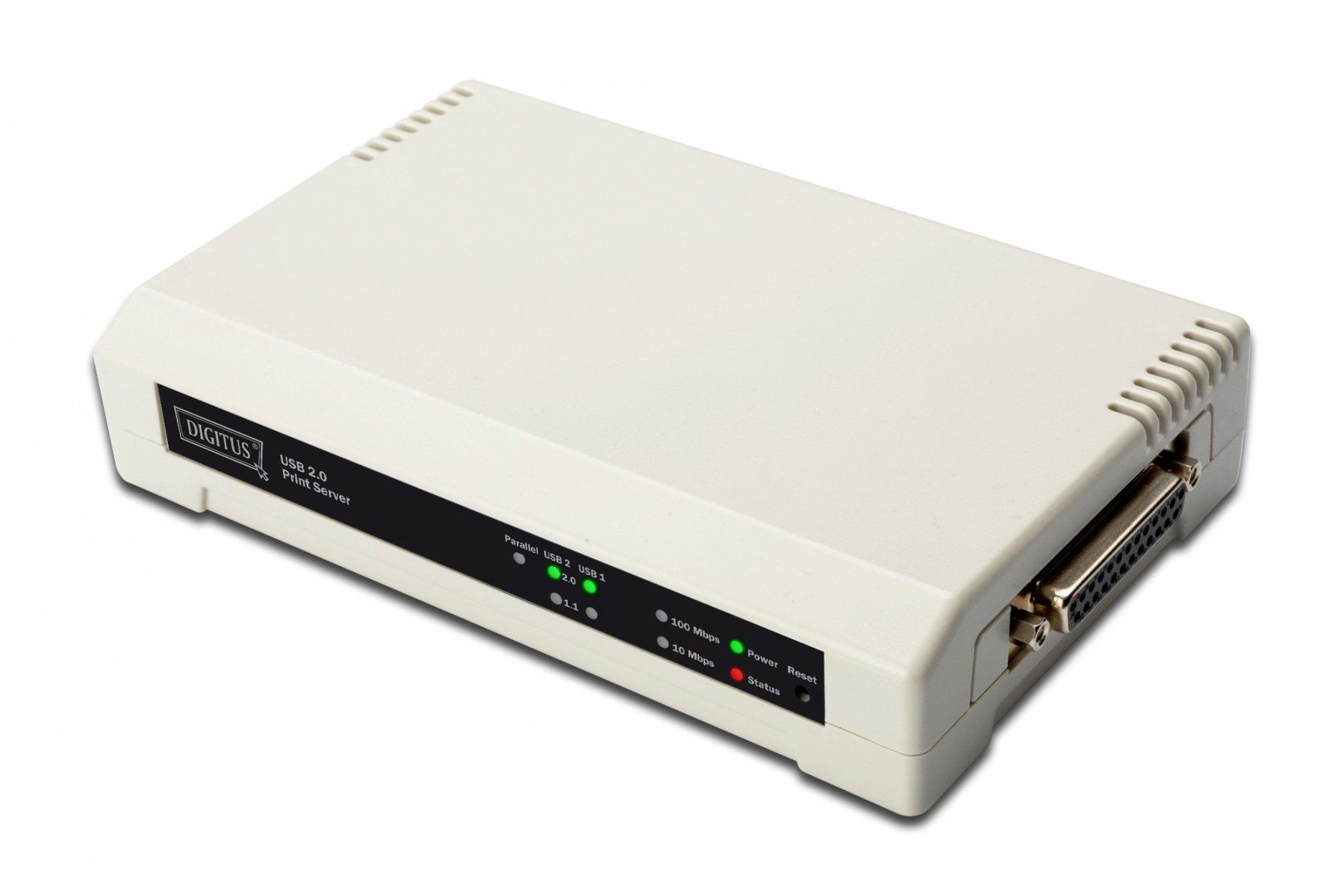 Digitus DN-13006-1 servere de imprimante Ethernet LAN Alb